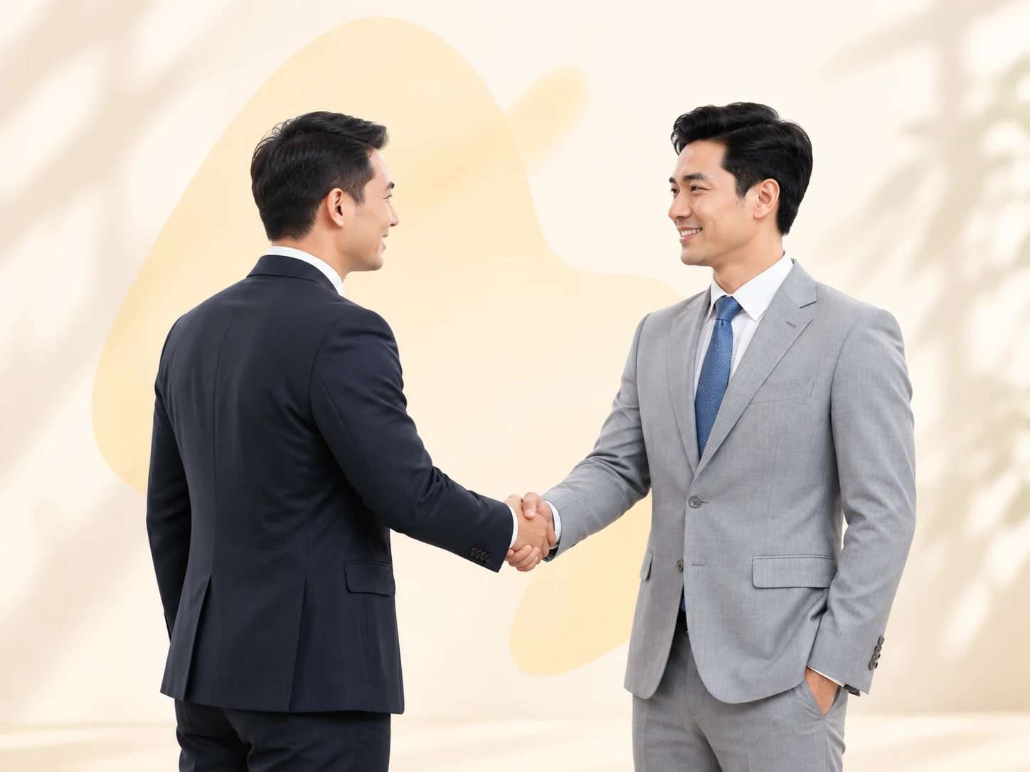 Hai đối tác trao đổi hợp tác