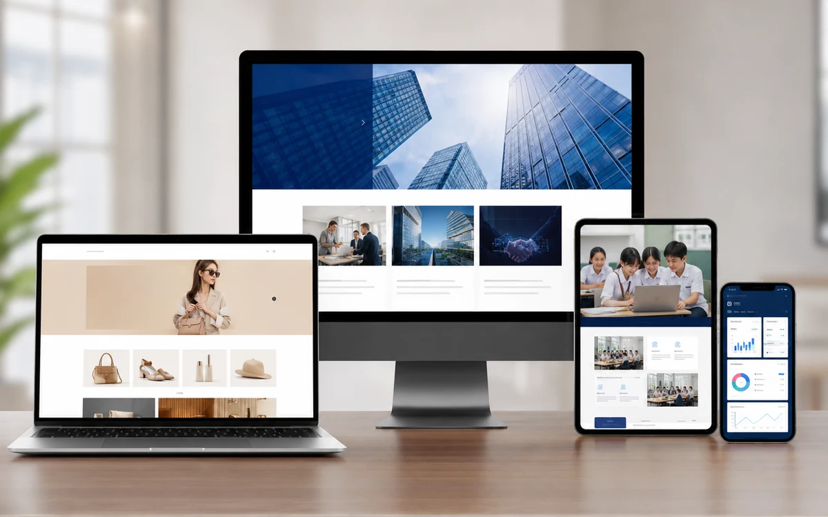 Website tuyển sinh và cập nhật hoạt động giáo dục