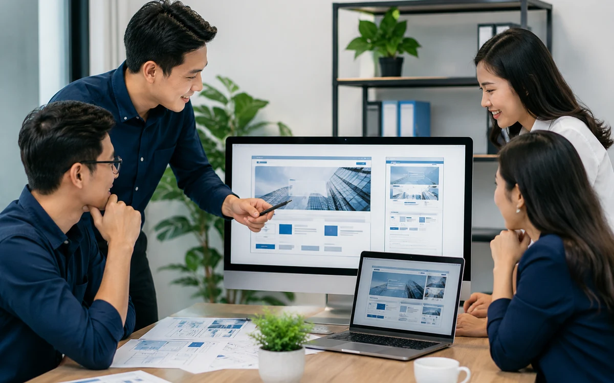 Landing page chiến dịch tập trung thu lead