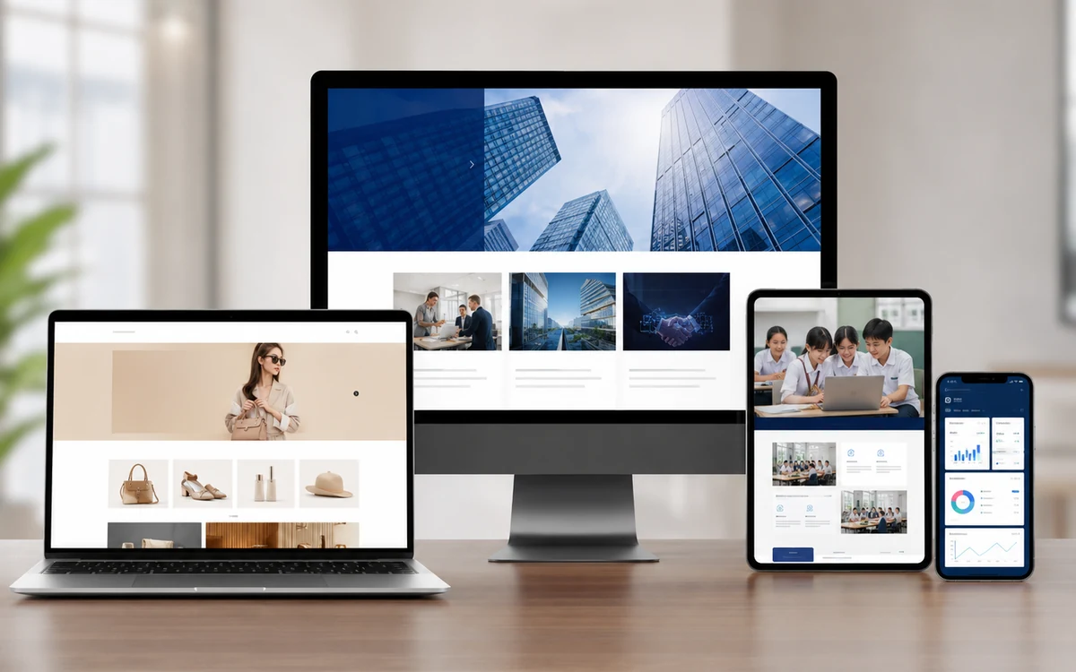 Website doanh nghiệp chuyên nghiệp để khách hàng tin và liên hệ